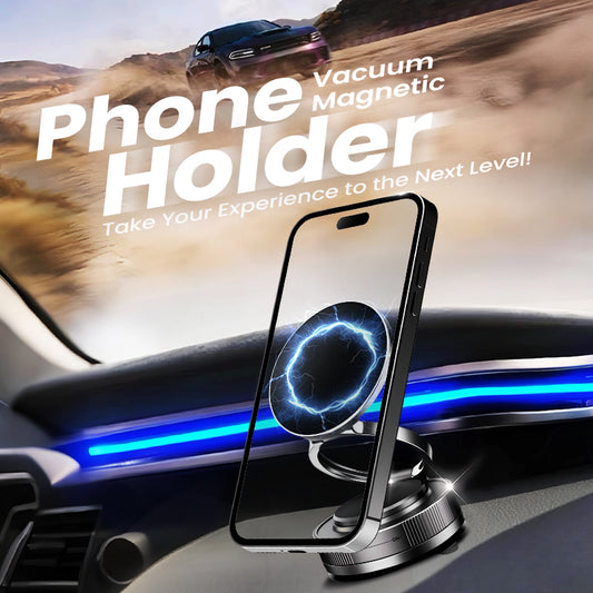 🔥Best Seller🔄360° Adjustable Vacuum Magnetic Phone Holder📱🚗