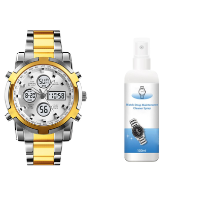 ⌚ 49% OFF NOW! 🪖 Men‘s Military Watch – Analog-Digital Display, Waterproof & Shock-Resistant 🛡️