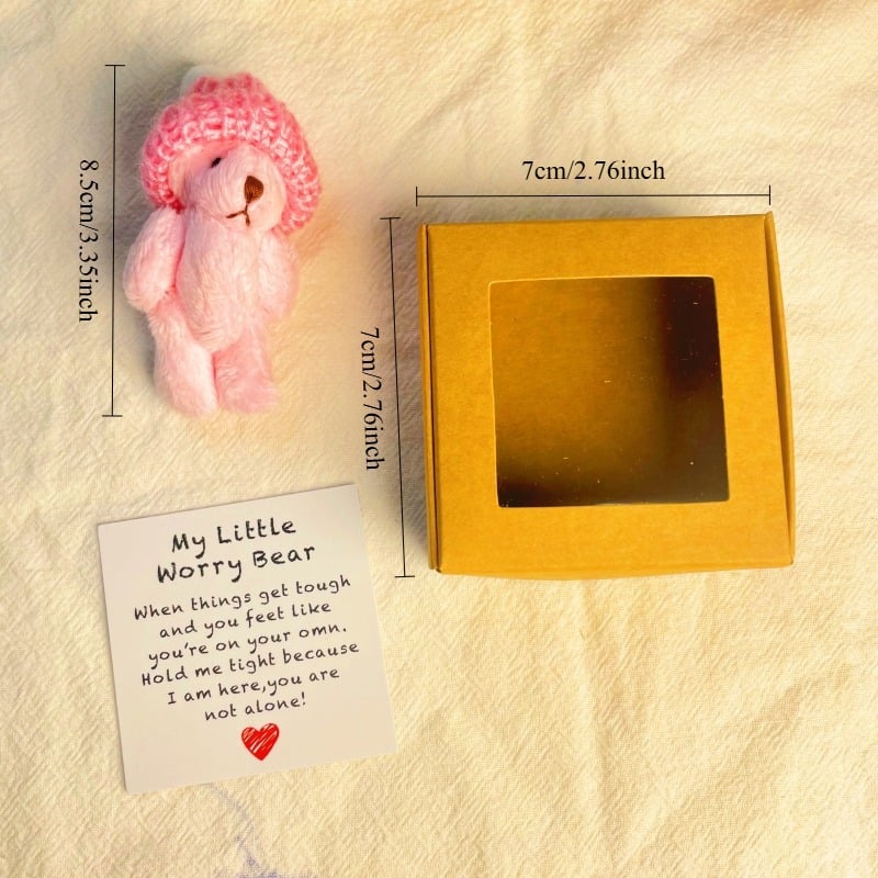 🎁Hot Sale ONLY $15 TODAY!!🧸✨Little Bear in Box, My Little Worry Bear