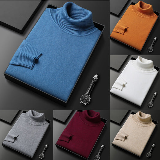 🧵 49% OFF NOW! ✨ Men's Premium Cashmere Sweater - Buttery Soft & Breathable, Versatile Style for Office or Casual Wear 🍂📦