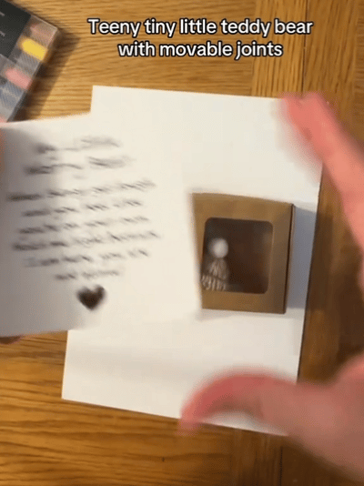 🎁Hot Sale ONLY $15 TODAY!!🧸✨Little Bear in Box, My Little Worry Bear