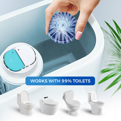🌸Buy 1 Get 1 Free🌸Toilet Bowl Deodorizer Tablets with Fresh Aroma (1 tablet = 3 regular tablets) 🚽🧼