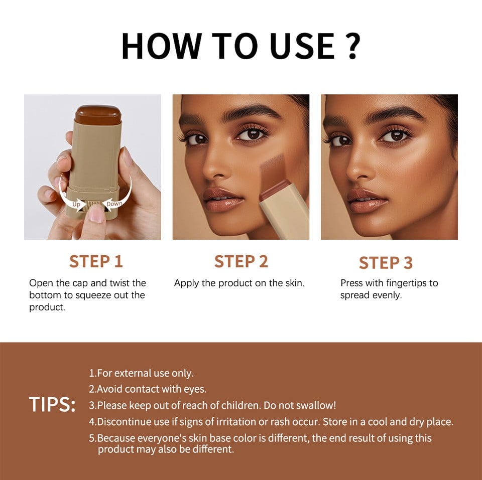 🔥Limited Time Discount-49% Off🔥Foundation Stick Beauty Balm Serum Boosted Skin Tint