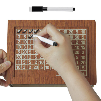 🎁 Hot Sale 49% OFF 🔥Wallet Fattening Program——Cash Vault Wooden Savings Box