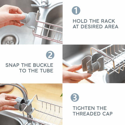 🏠Hot Sale-50% OFF✨Kitchen Sink Organizer Rack