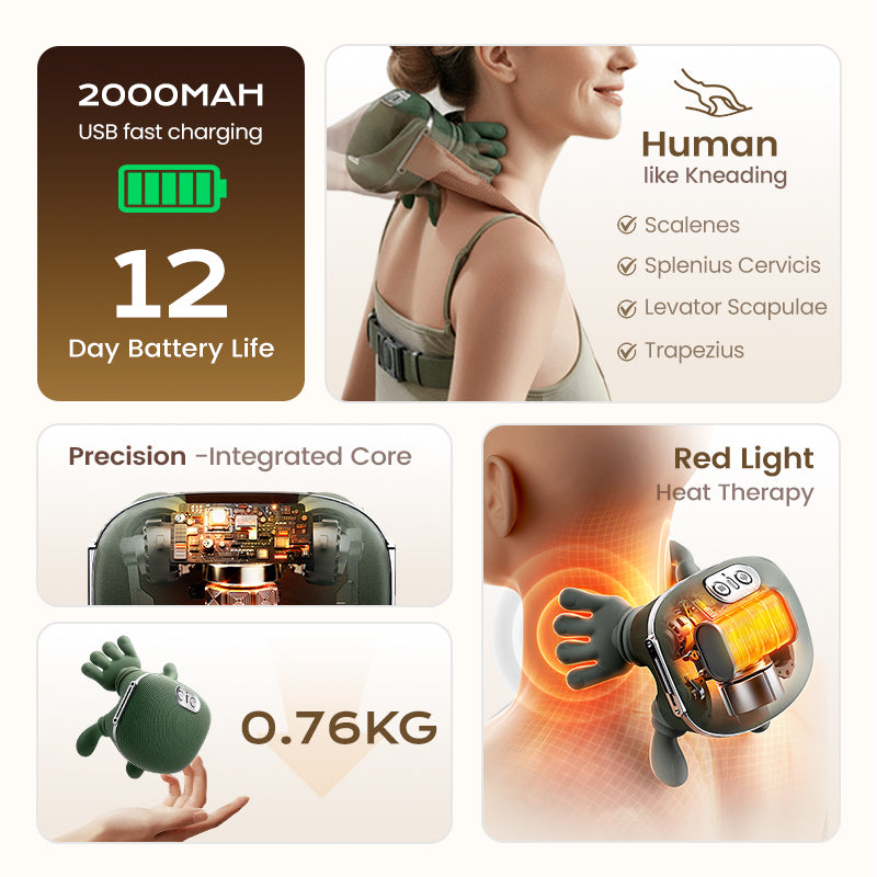 Cozy Christmas Neck Hug - 3-Speed Smart Massager⏳ While Supplies Last