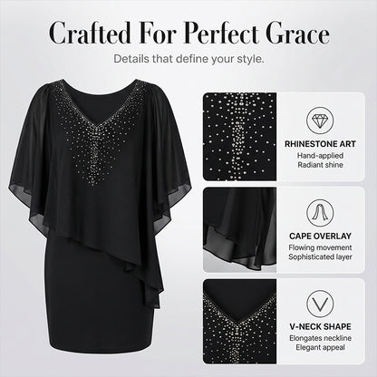 ⌛Limited-Time Offer-Women Elegant V Neck Evening Dress