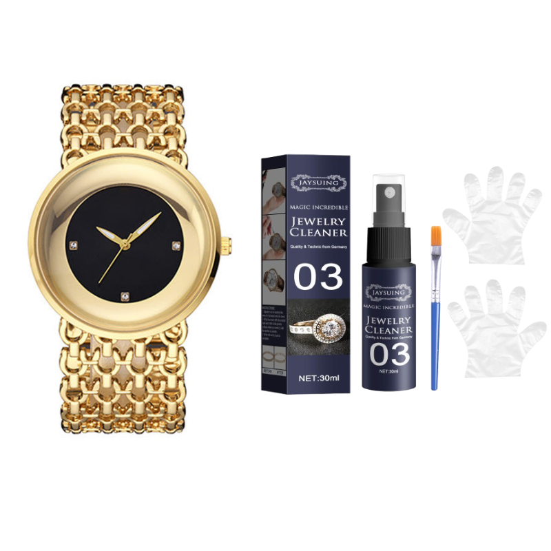 ⏳Time-Limited Special⏰Luxury Round Bracelet Watch Fashionable Women's Wristwatch