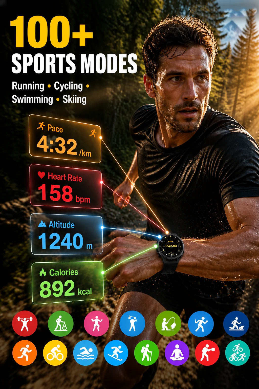 ⌛Limited-Time Offer-GT6pro Bluetooth Call Smartwatch – Bestseller