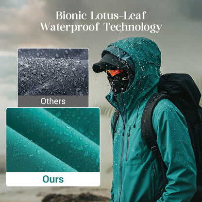 🥳2026 HOT SALE🥳💞50K+ SOLD!🚶‍♀️ 🌧️50% OFF! Lightweight Waterproof Jacket – Move freely, stay dry! No bulky layers, just comfortable protection. Handy pockets, adjustable hood. Perfect for daily walks. 🌿🧥