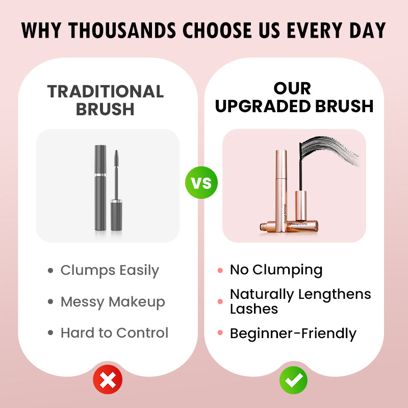 🔥Buy 1 get 1 free🔥🔥[Waterproof and Non-Smudging] Lengthening And Curling Long-lasting Mascara