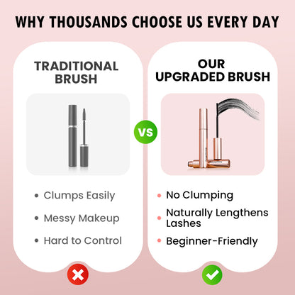 🔥Buy 1 get 1 free🔥🔥[Waterproof and Non-Smudging] Lengthening And Curling Long-lasting Mascara
