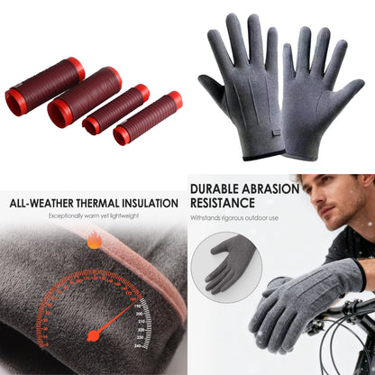 🔥Hot Sale Deals-Universal Silicone Handlebar & Brake Lever Grip Covers