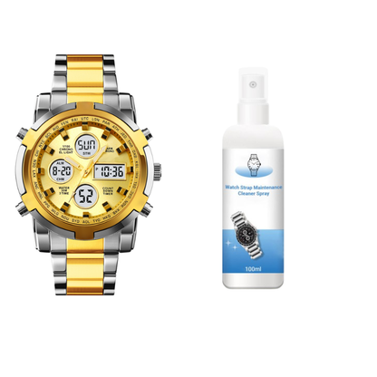 ⌚ 49% OFF NOW! 🪖 Men‘s Military Watch – Analog-Digital Display, Waterproof & Shock-Resistant 🛡️