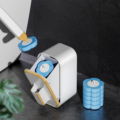 🔥NEW YEAR SALE $10.99!!⚡50K+ SOLD!🚽💦Disposable Replacement Wall-Mounted Innovative Toilet Brush Set✨