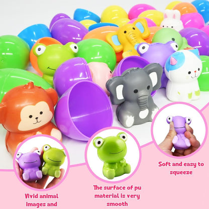 🔥Easter Best Gift 49% OFF-🎁24 PCS Easter Eggs Prefilled Slow Rising Squishy Toys