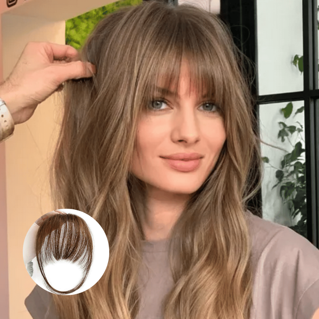 🔥Last Day-Buy 1 Get 1 Free!🎁Clip in Bangs (High temperature filament)