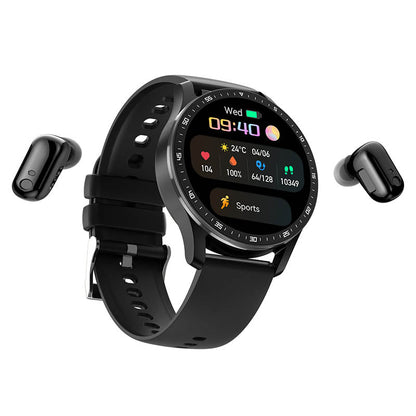 💖Limited Sale 50% OFF💖⌚2 IN 1 SMARTWATCH WITH EARPHONES