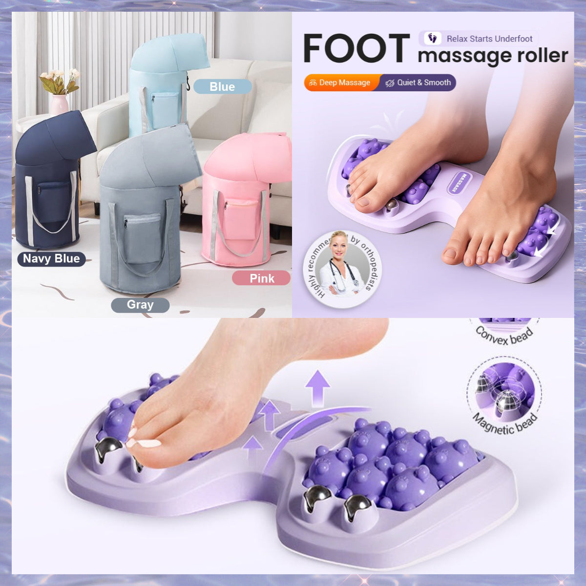 🎁 Gift for Seniors 🎁 Collapsible Foot Soaking Tub