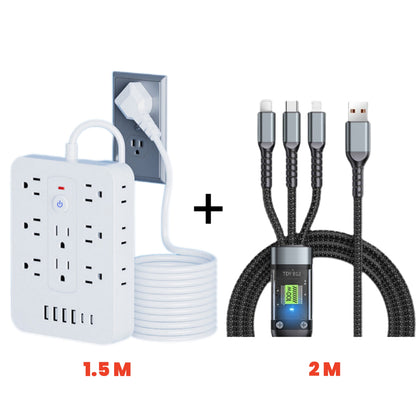 🔥Hot Sale Deals-20-in-1 Power Strip with Overload Protection