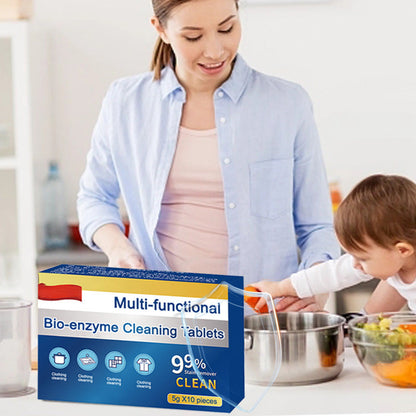 🔥Buy 3 Get 2 Free🔥Multi-functional Bio-enzyme Cleaning Tablets