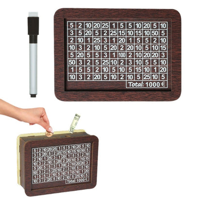 🎁 Hot Sale 49% OFF 🔥Wallet Fattening Program——Cash Vault Wooden Savings Box