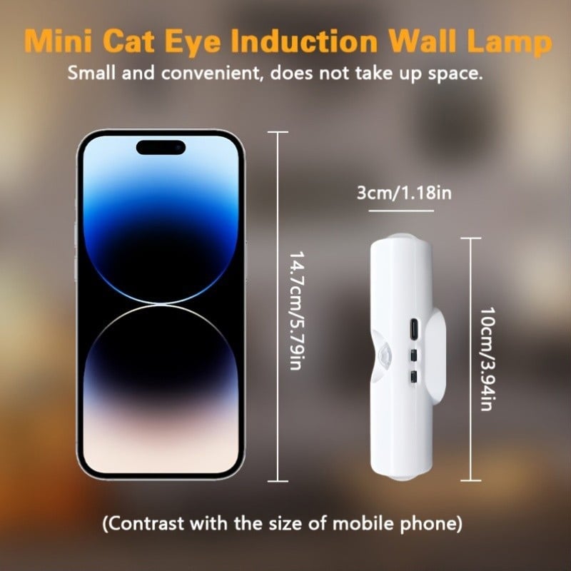 🎁LAST WEEK SPECIAL PRICE ￡5.9!!⏳Rechargeable Smart LED Motion Sensor Ambient Light