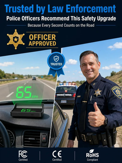 ⌛Limited-Time Offer-Head-Up Display (HUD) Car GPS Digital Speedometer
