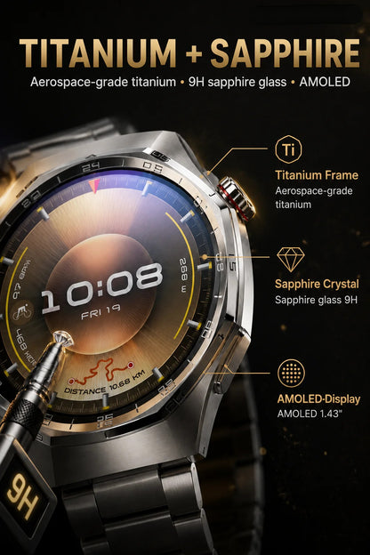 ⌛Limited-Time Offer-GT6pro Bluetooth Call Smartwatch – Bestseller