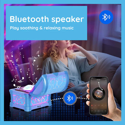 🎁Hot Sale Deals-Treasure Chest Projector Night Light✨