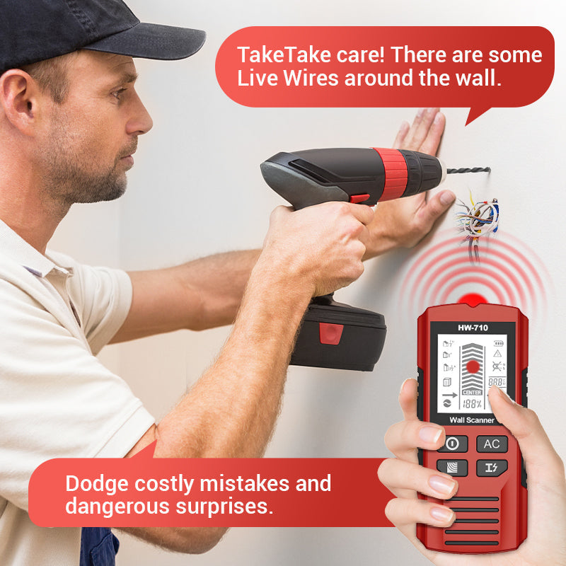 💥50% off for a limited time💥 Multifunctional Handheld Metal & Wall Detector