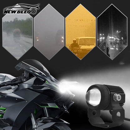 🔥Hot Sale Deals-Motorcycle LED Powerful Headlight