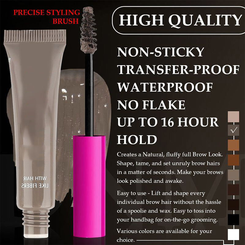 🥳2026 HOT SALE🥳Buy 1 get 1 free💞50K+ SOLD!🔥Vegan Eyebrow Gel – 16H Wear, Buildable & Flake-Resistant
