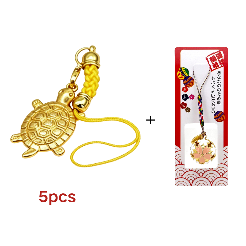 💫2026 Golden TurtleCharm - Bites onto Luck,Never Lets Go💫