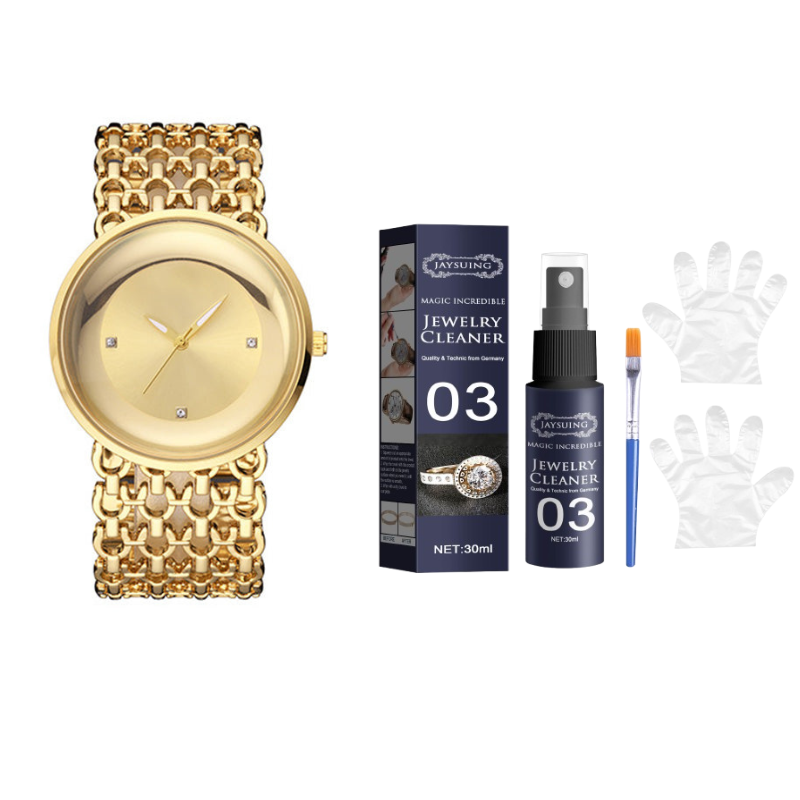 ⏳Time-Limited Special⏰Luxury Round Bracelet Watch Fashionable Women's Wristwatch