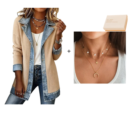 Apricot_Coat+Necklace