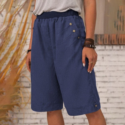 ⏰Summer Promotion🔥Women's summer casual pocket shorts