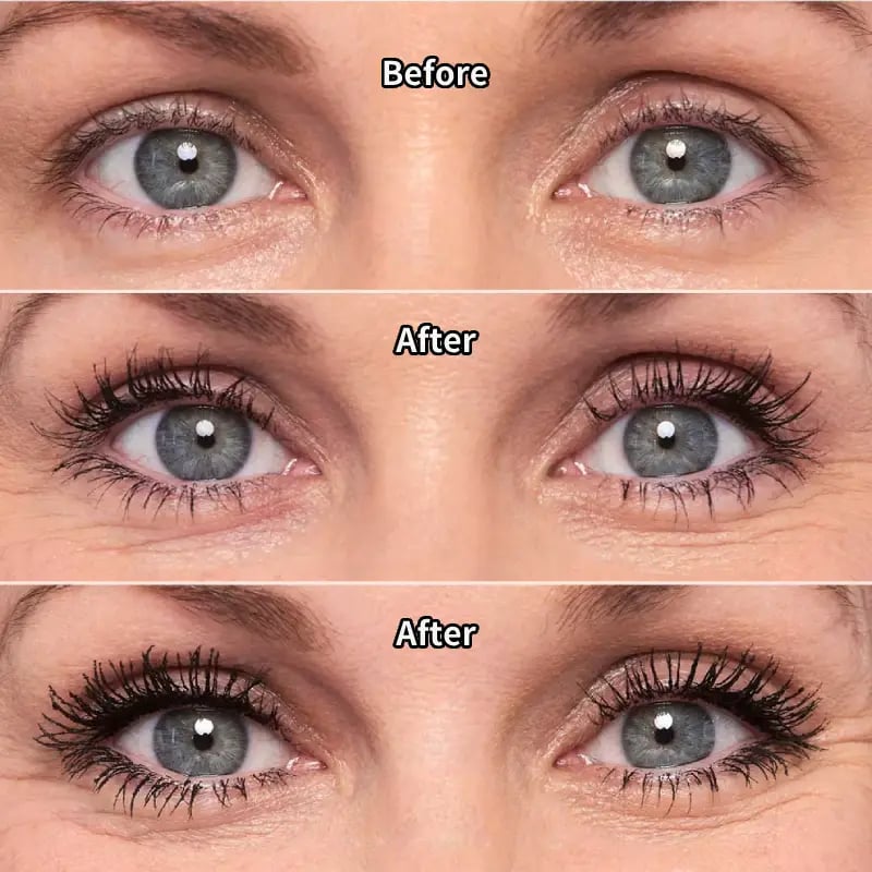 🥳Limited-Time Offer💞50K+ SOLD!👁️✨ All-Day Beautiful Lashes, Smudge-Proof! Waterproof Fiber Mascara for Natural Volume. 💖💃