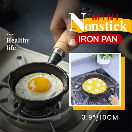 ⌛Limited-Time Offer-Mini Nonstick Iron Pan 3.9”/10cm