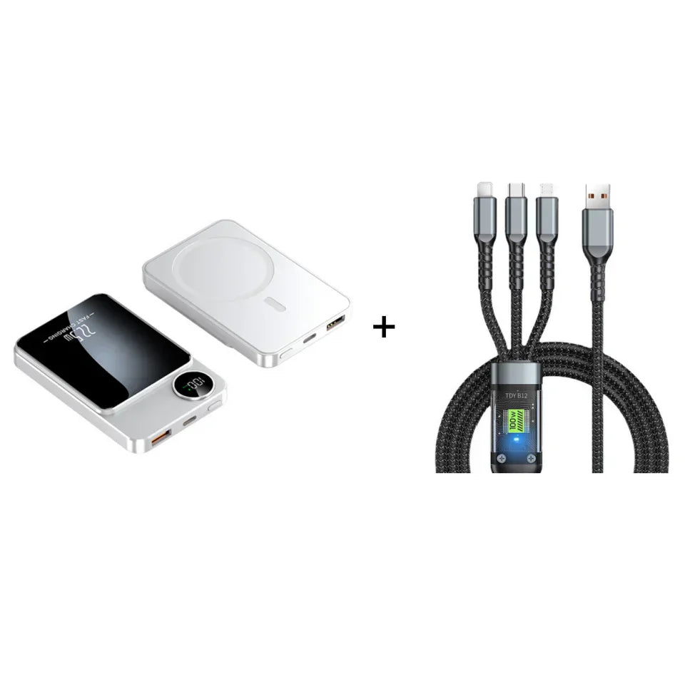 🎉 2026 Sale — Over 89,000 Sold! 🧲 Professional Magnetic Charger for Travelers – 22.5W Fast Charge & 15W Wireless ⚡