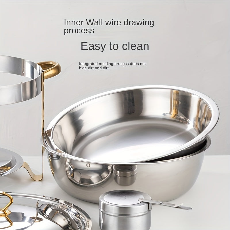 🔥Hot Sale Deals-Stainless Steel Chafing Dish Buffet Set