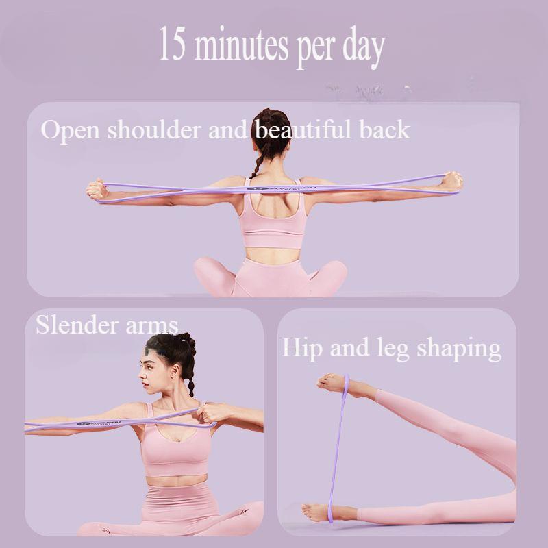 🏆Flash Sale⚡ 50K+ SOLD! 49% OFF💥🔥Resistance Bands, Figure 8 Exercise Bands for Women Men