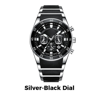 Men's Waterproof Multifunctional Quartz Watch
