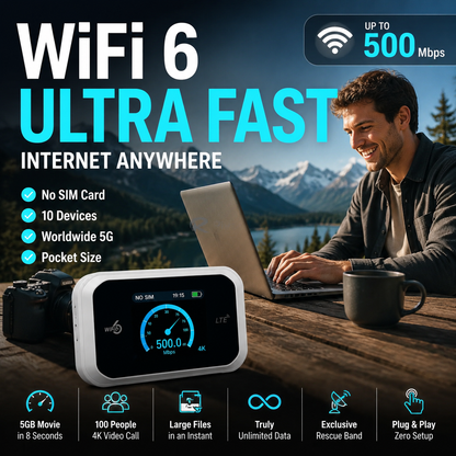 📶Limited-Time Offer- Mobile hotspot with full Wi-Fi coverage