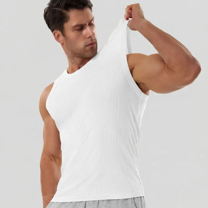 📢📢Last-day special-Men's Ribbed Muscle Tank Top