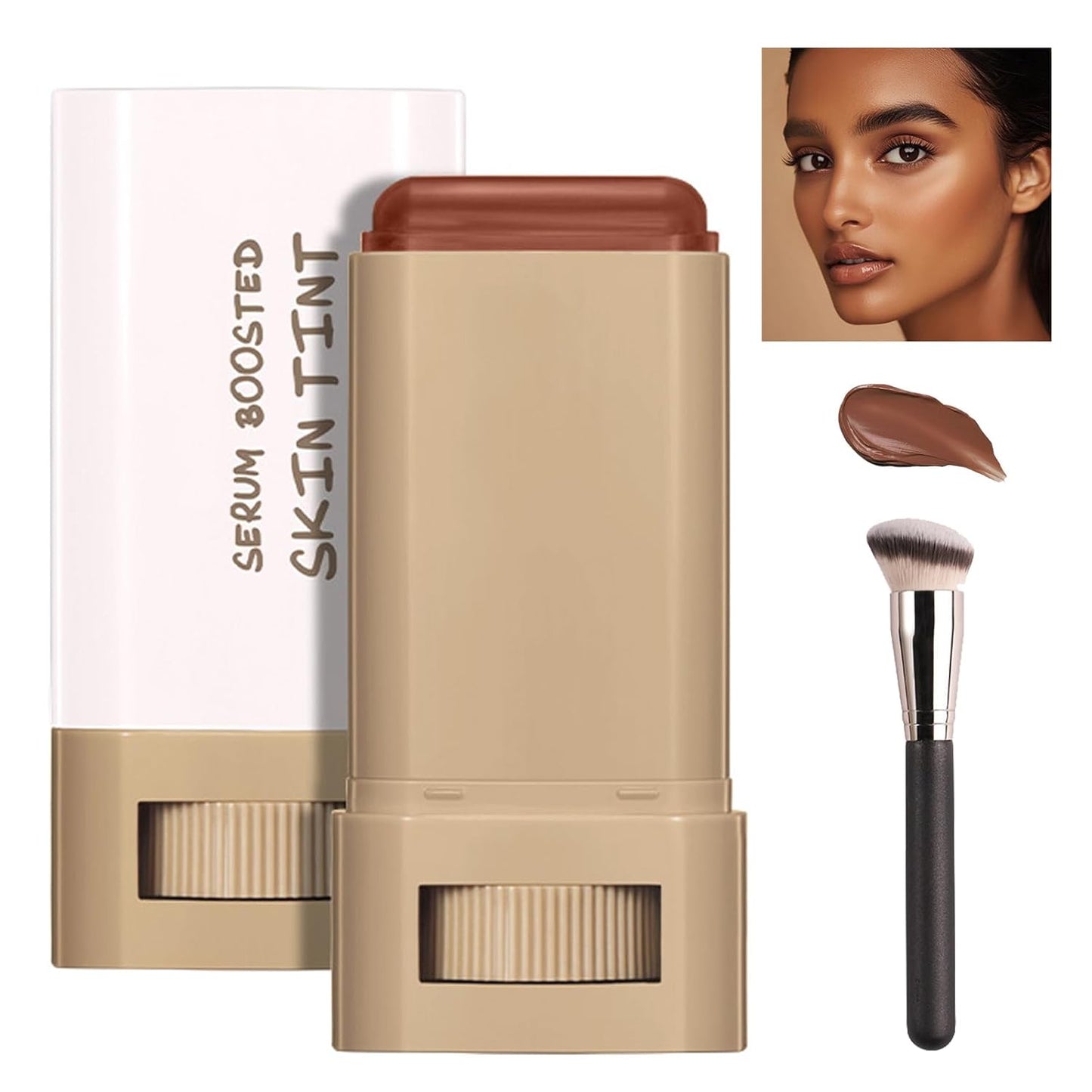 🔥Limited Time Discount-49% Off🔥Foundation Stick Beauty Balm Serum Boosted Skin Tint