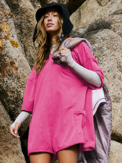 Viral Oversized T-Shirt Romper