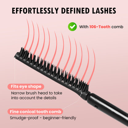 🔥Buy 1 get 1 free🔥🔥[Waterproof and Non-Smudging] Lengthening And Curling Long-lasting Mascara