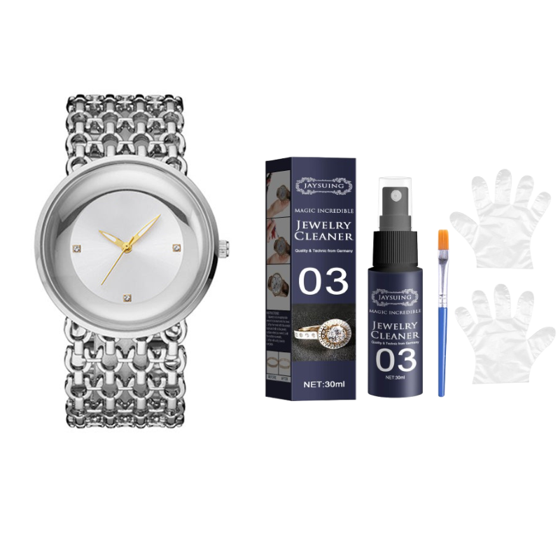 ⏳Time-Limited Special⏰Luxury Round Bracelet Watch Fashionable Women's Wristwatch