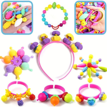 👸🏻Hot Sale Deals-Pop Beads for Kids' Jewelry Making